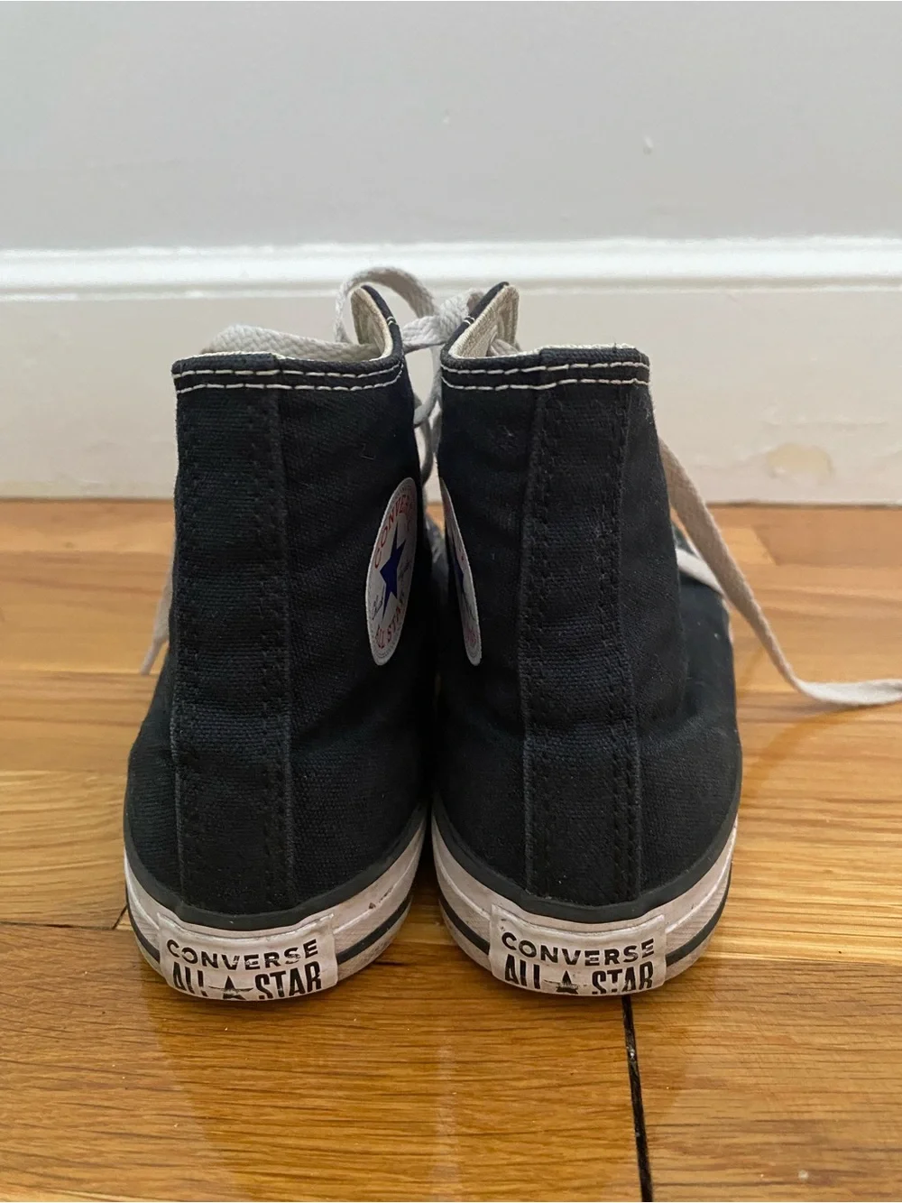 Converse Black and White Kids High-Top Sneakers